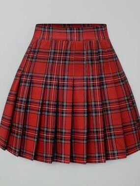 Red Mini Skirt